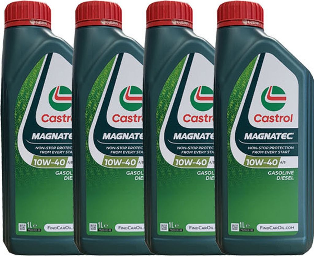 Castrol Magnatec 10W-40 A3/B4 4x 1 Liter