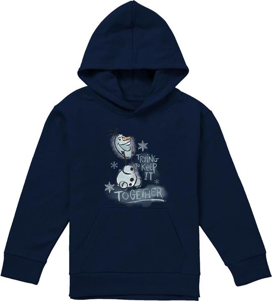 Frozen - "Trying To Keep It Together" Kapuzenpullover für Kinder TV22372 (116) (Marine)