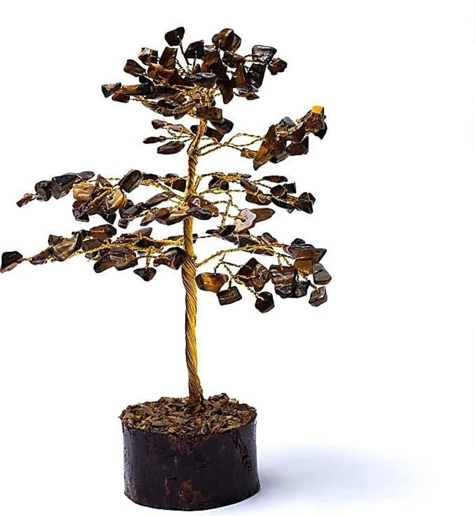 Edelsteinbaum Tigerauge – ca. 18 cm