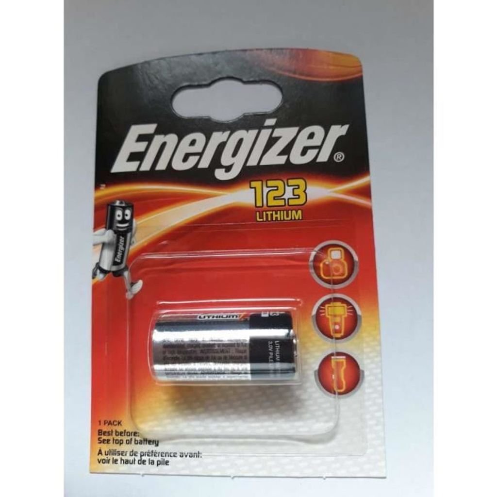 1 ENERGIZER CR123 3V Batterie