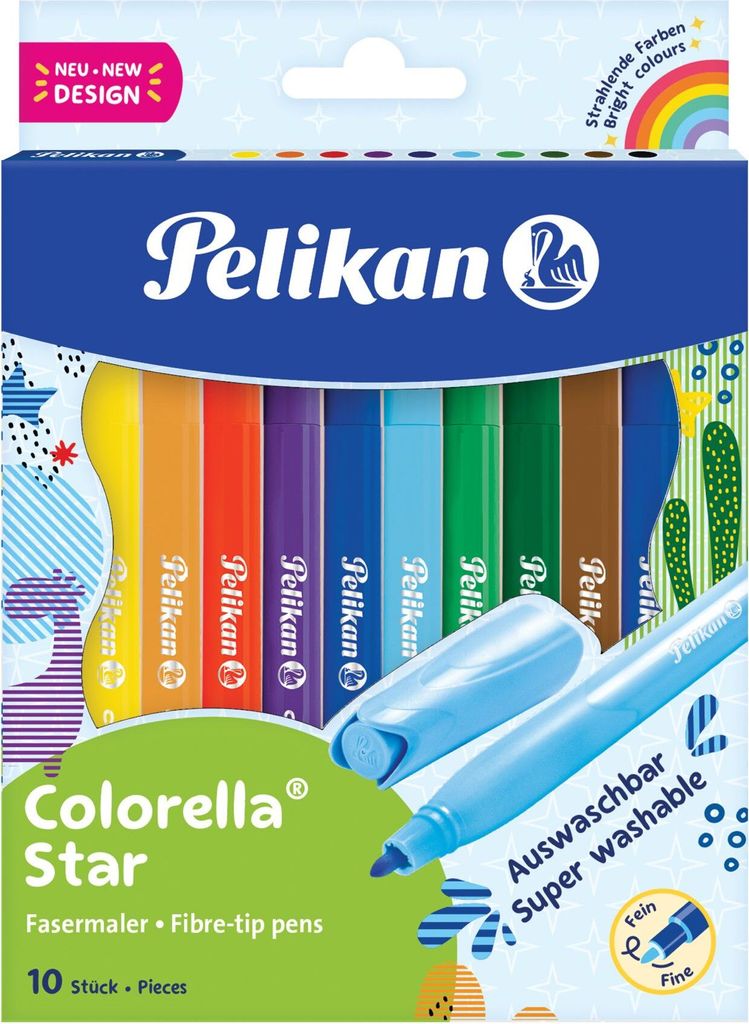 PELIKAN Fasermaler (Verkaufseinheit: 10) Colorella®-Star Image du produit 