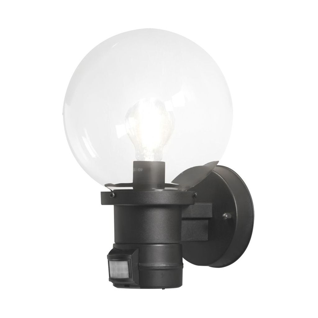 Konstsmide Nemi Move Kunststoff, schwarz, klares Glas 7321-750