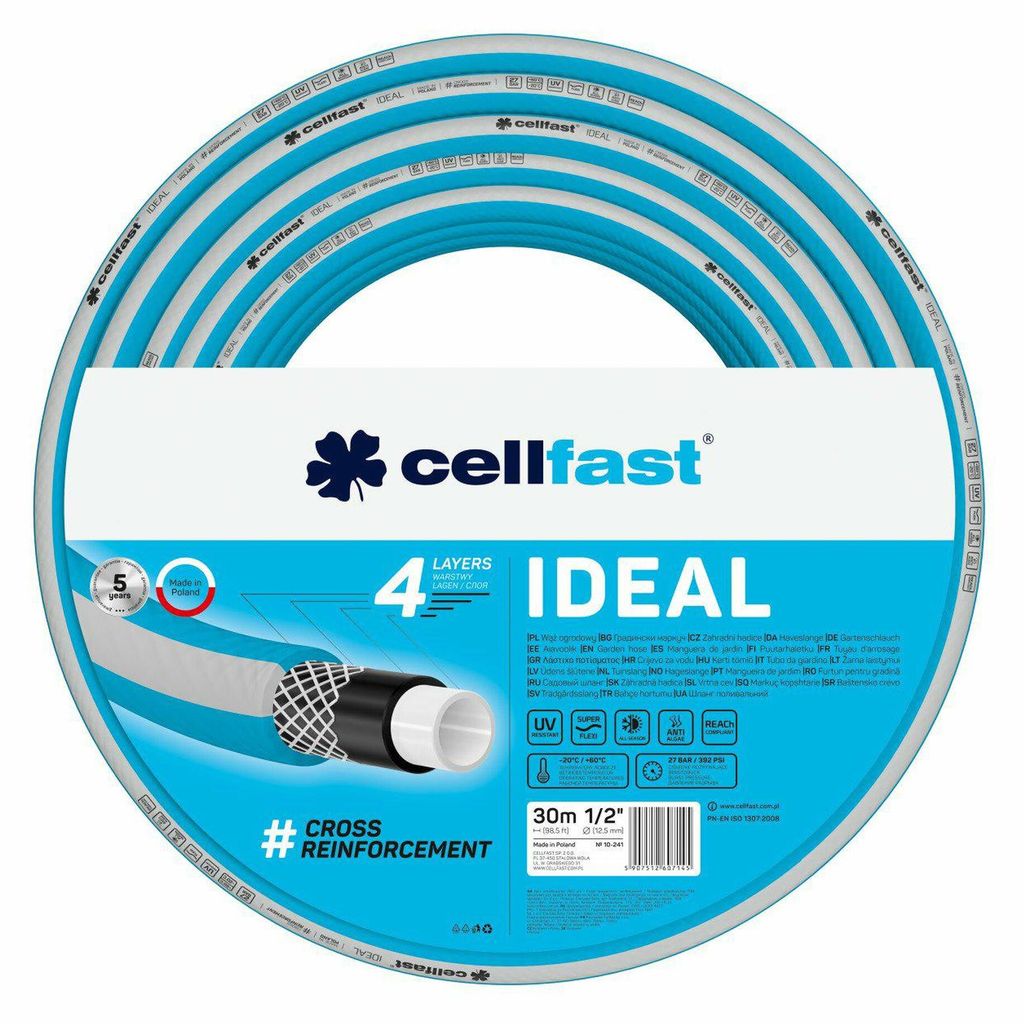 CELLFAST Gartenschlauch IDEAL 1/2" 30m