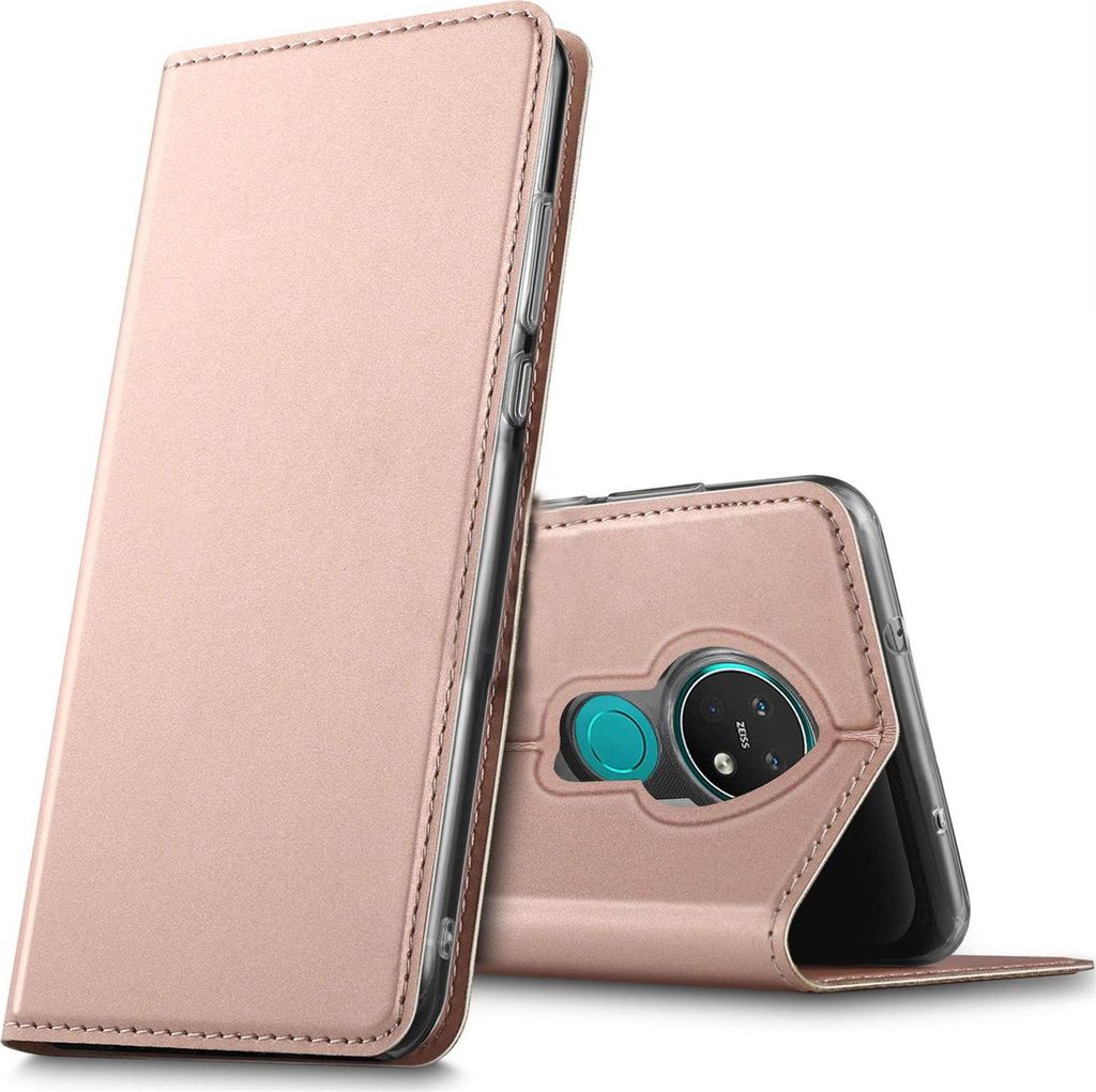 Handy Hülle Nokia 7.2 / 6.2 Book Case Schutzhülle Tasche Slim Flip Cover Etui