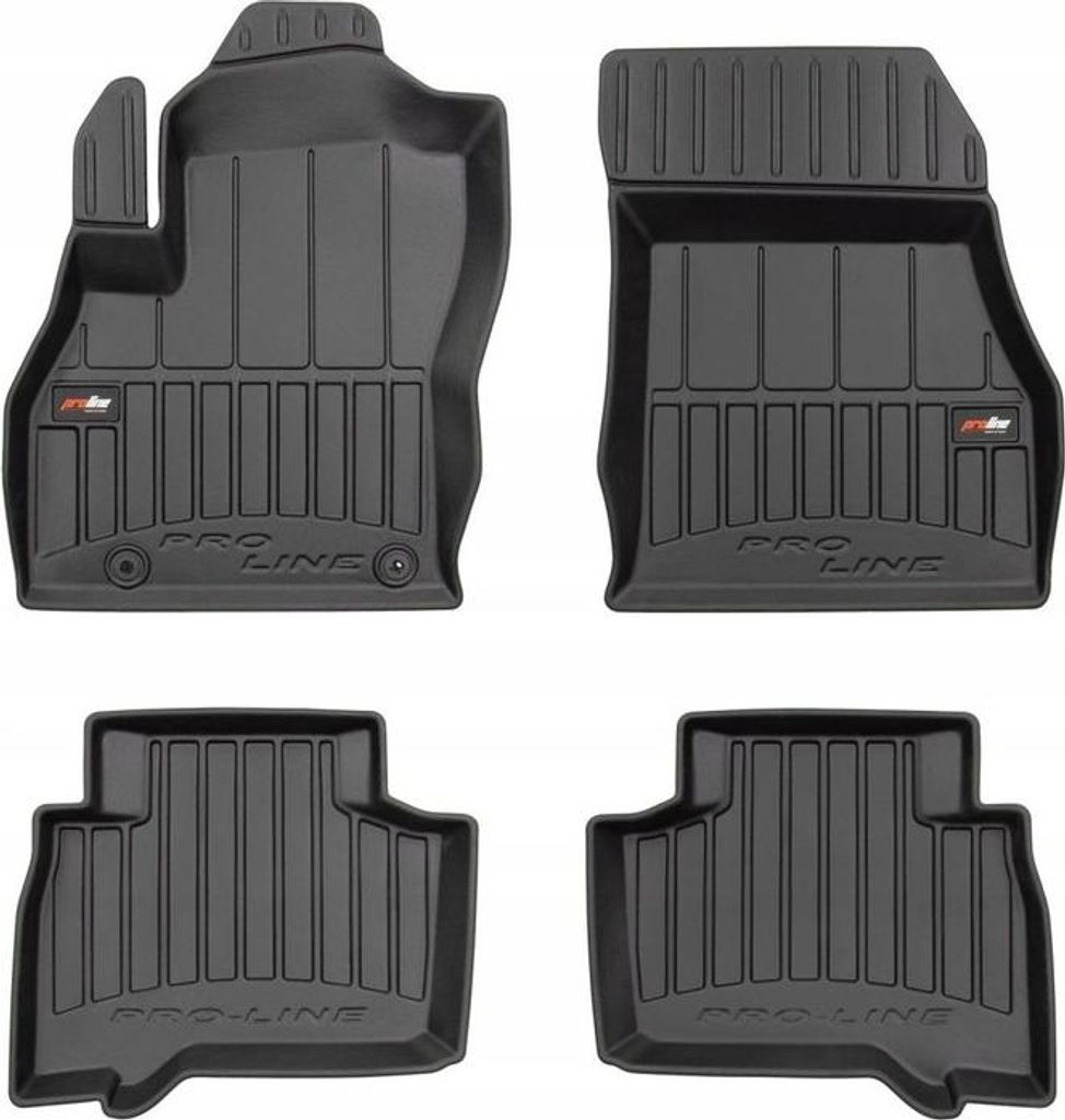 GUMMIMATTEN UND FUSSMATTEN FIAT Fiorino ab 2007 - 3D-MULDE