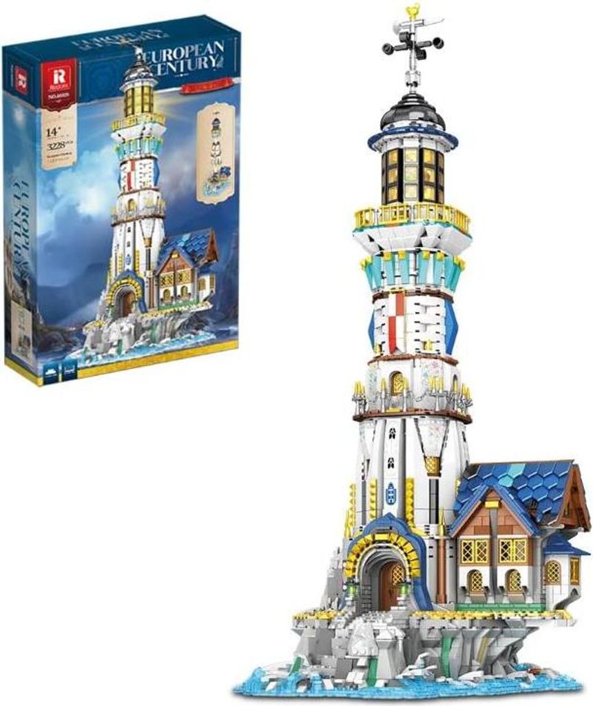 Reobrix 66028 Mittelalterlicher Leuchtturm-Bausatz, 3228 Produktbild 