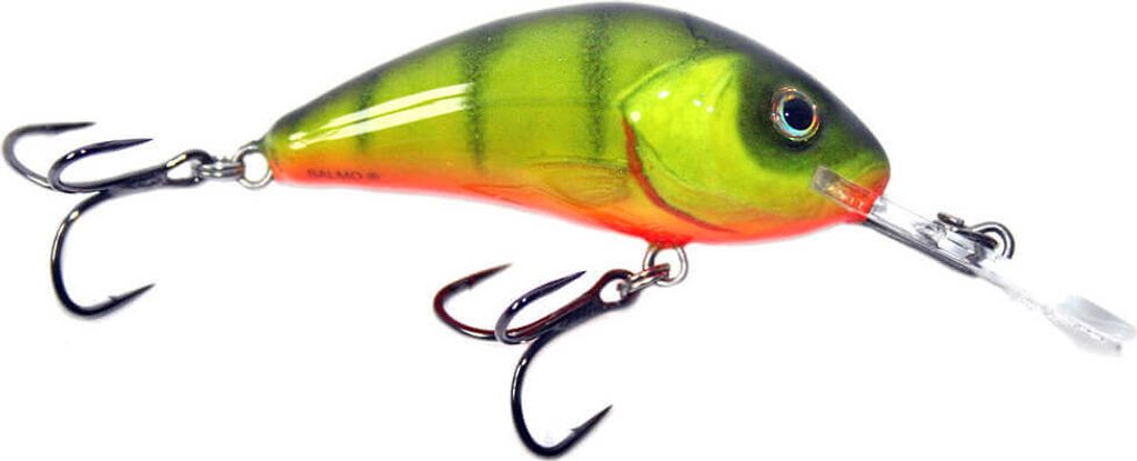 Salmo Rattlin' Hornet Floating Hot Perch 4,5 cm 6 g Wobbler