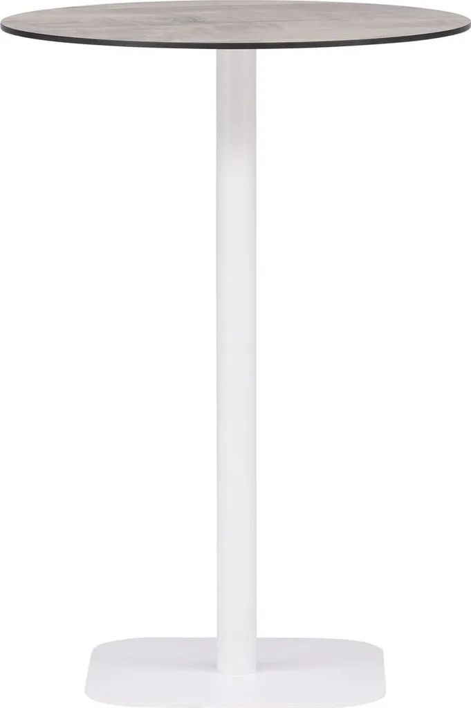 Table Milano Ø70 Blanche : Stable, Compacte et Facile à Entretenir - 9