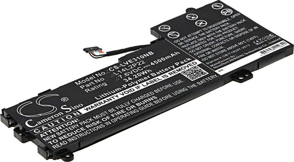 Batterie L14L2P22 pour Lenovo E31-70 et E31-80KX0007GE haute performance