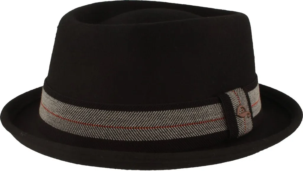 Chapeau Porkpie chic en feutre pour homme idéal pour un look quotidien