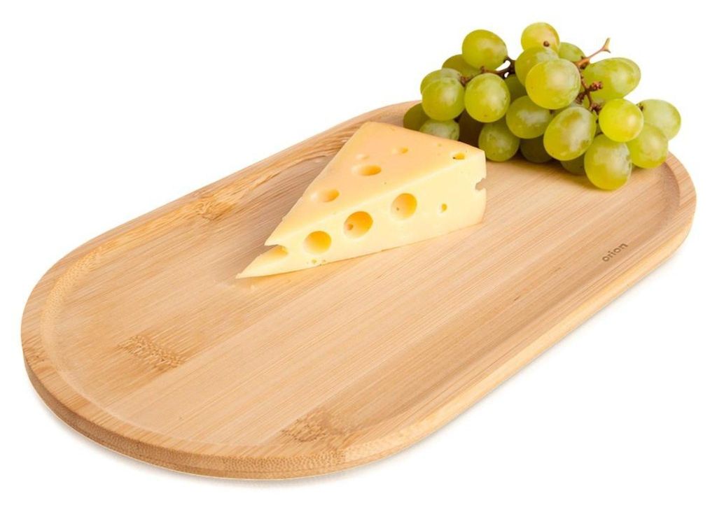 Orion | Servierteller - Serviertablett Holz - 28x15 cm - Servierplatte - Holzbrett - Bambus