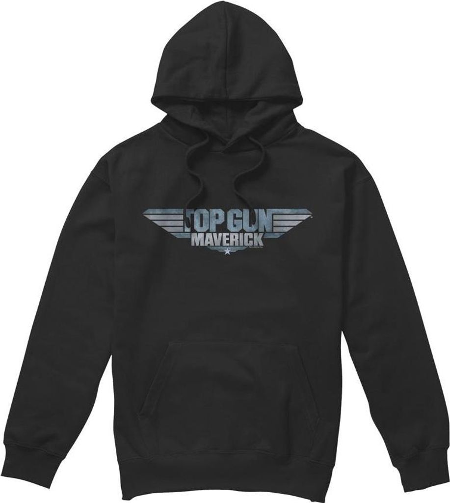 Top Gun: Maverick - Kapuzenpullover für Herren TV9132 (XL) (Schwarz)