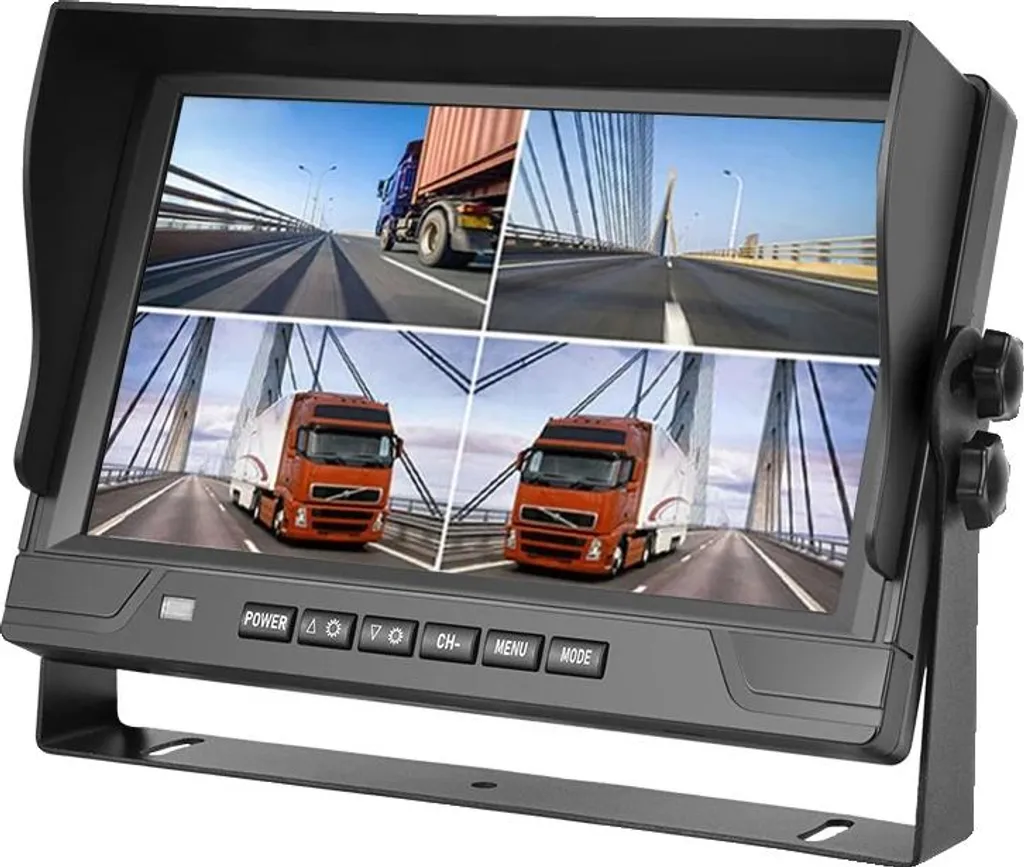 Caméra de recul camping-car écran 9 pouces 4 caméras avec câble 20m HD