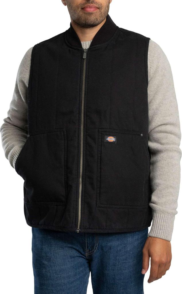 DICKIES - Ärmellose Jacke aus gestepptem Canvas für Herren - Größe M