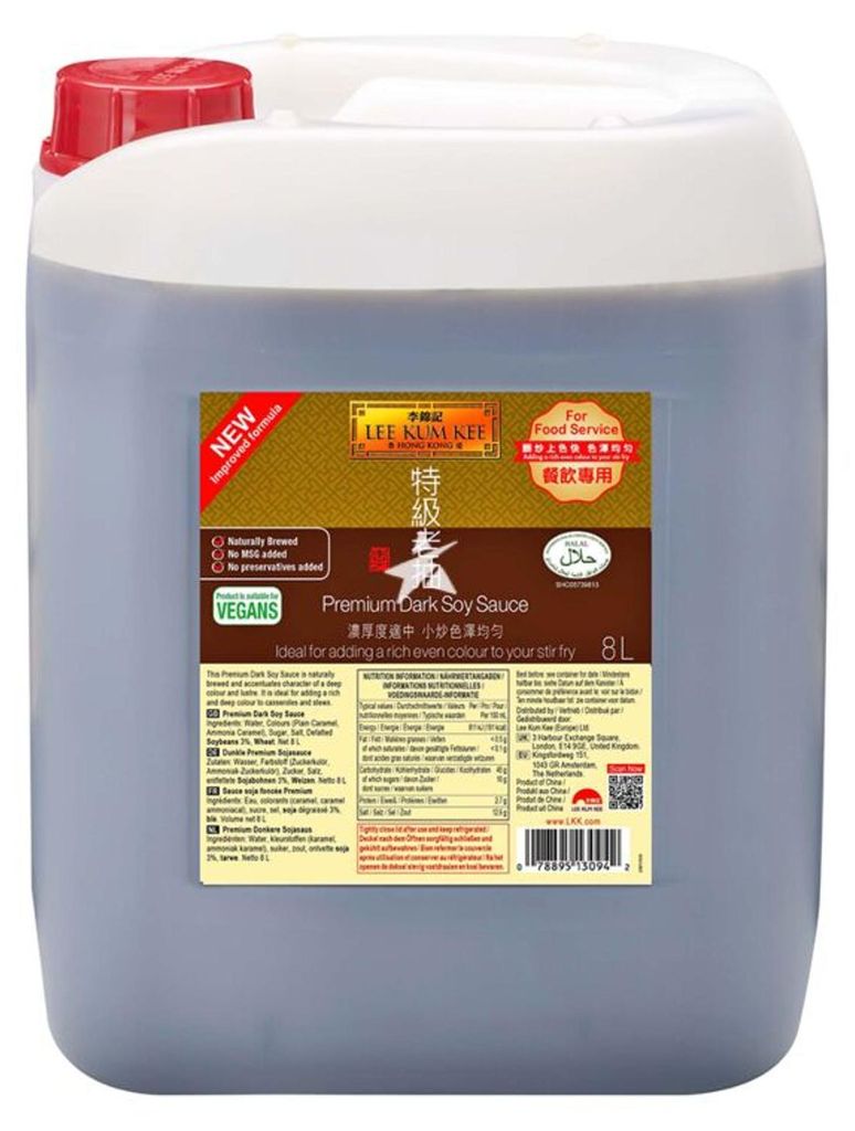 Salsa di soia scura  di Lee Kum Kee Contenuto 8000ml Immagine del prodotto 