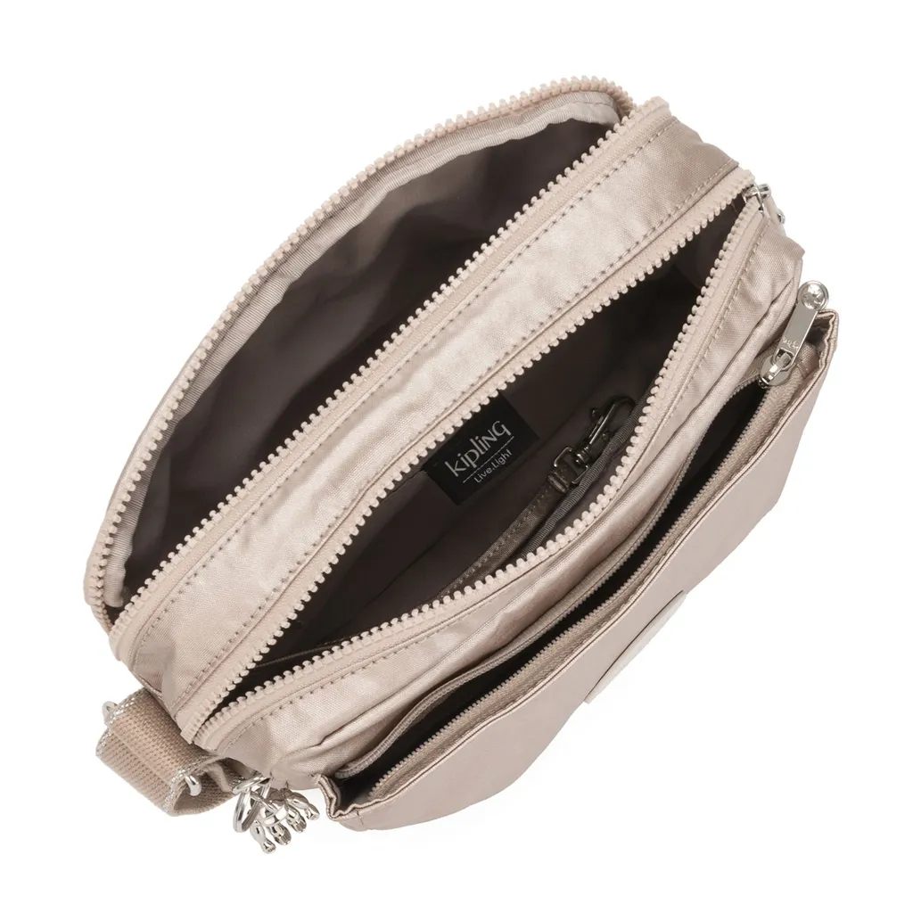 Sac à main Kipling Abanu M 24 cm en nylon robuste à multiples poches - 9
