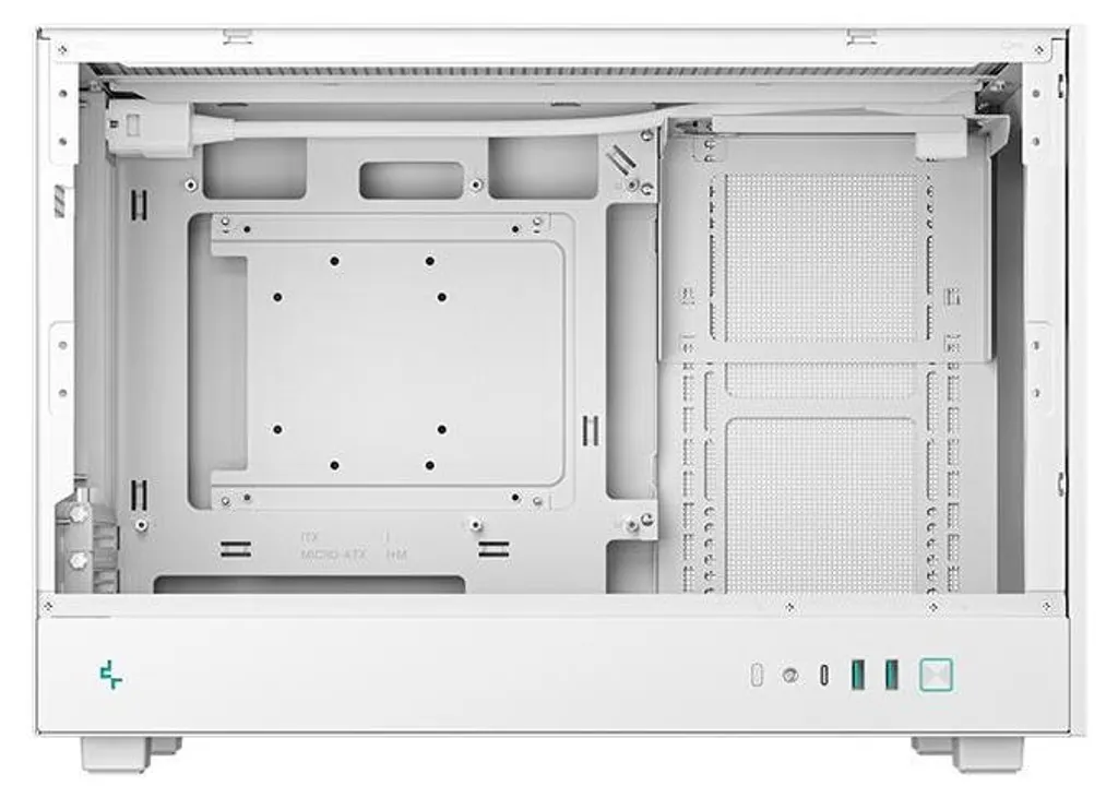 Boîtier Deepcool CH260 WH Blanc PC Micro-ATX compact performant