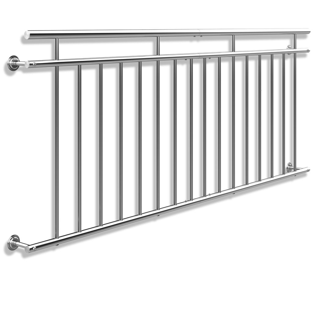 Vind balustrade staal op - april 2026