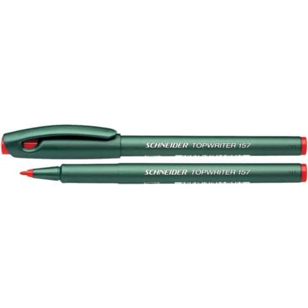 Schneider Faserschreiber Topwriter 157 rot, Strichstärke ca. 0,8mm