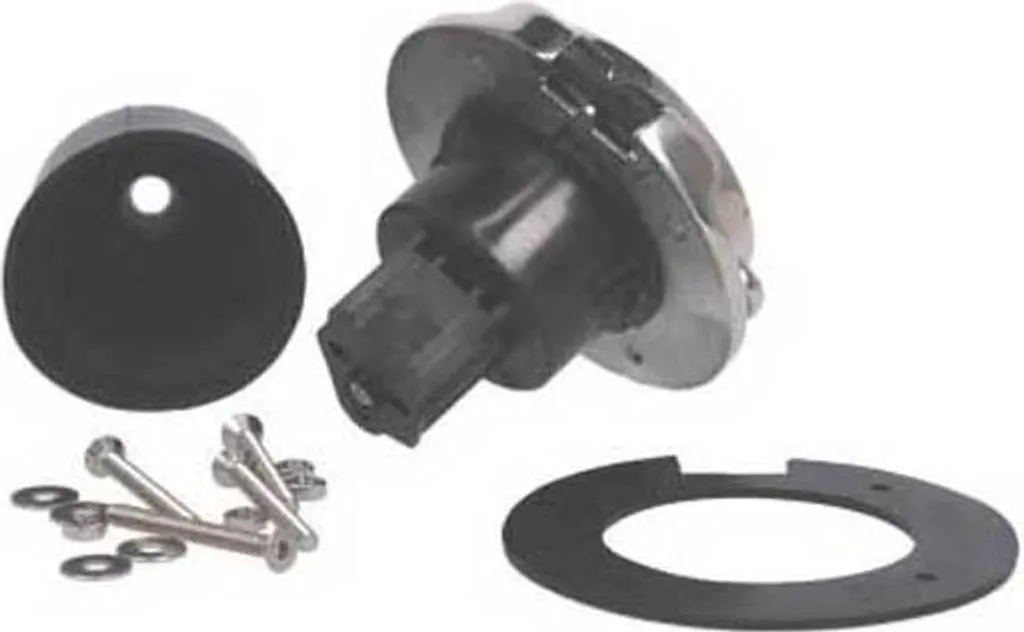 Ratio Electric Connecteur Inox de Bord 16A 250V Argent Taille Unique