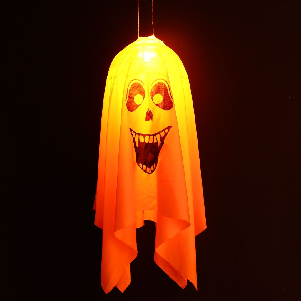 Halloween Geist Deko Mit Licht - Hängender Geist Mit Fernbedienung 120cm