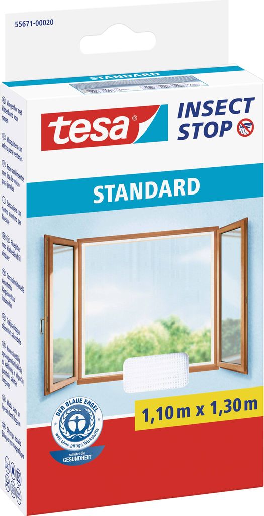 Tesa Cut Case zástěna proti hmyzu pro okna Standard 110 cm Obrázek produktu 