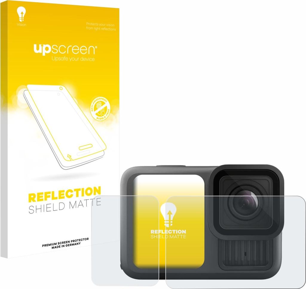 upscreen Schutzfolie für GoPro Hero 13 Black Creator Edition Displayschutz Displayschutzfolie Folie Matt Entspiegelungsfolie