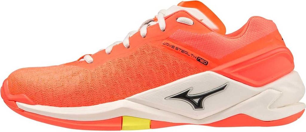 Mizuno Unisex Wave Stealth Neo Leichtathletik-Schuh, Neon Flame Black Bolt 2, 46.5 EU