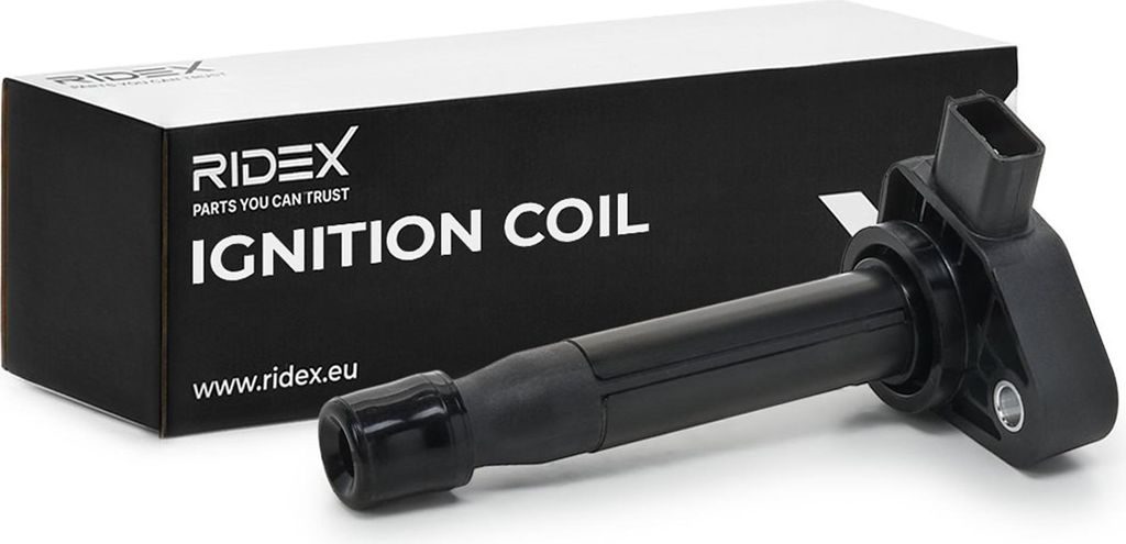 RIDEX 689C0071 Zündspule für HONDA CIVIC VII Hatchback (EU, EP, EV) Accord VII Limousine (CL, CN) FR-V (BE) Accord VI Limousine (CK, CG, CH, CF8)