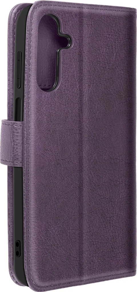 Cover Samsung A15 Avizar Viola Scuro | Protezione Ecopelle con Stand