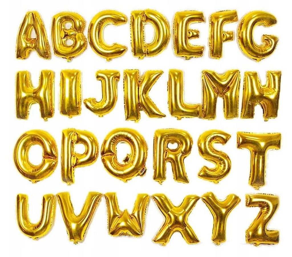 Ballons Buchstaben A-Z Alphabet Dekoration Party Geburtstag Produktbild 
