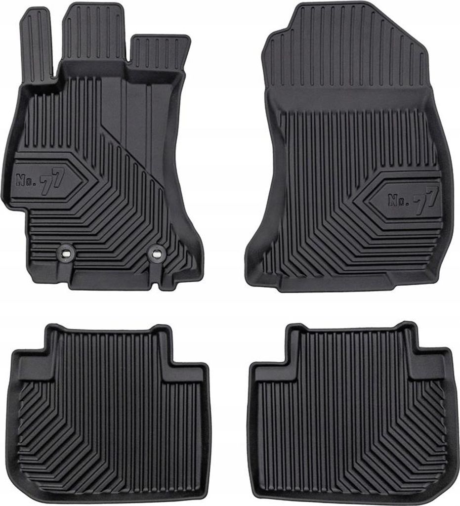 GUMMIMATTEN SUBARU Forester 4 2012-2018 DURCH 77