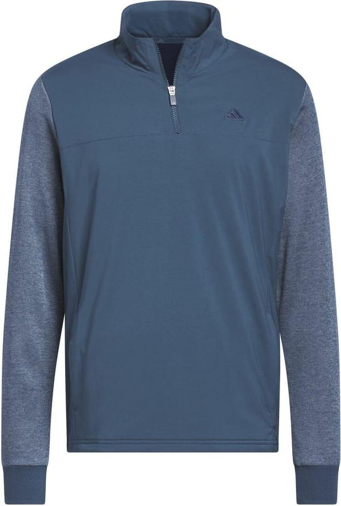 Adidas - "Go-To" Jacke mit kurzem Reißverschluss für Herren GT1794 (S) (Blau)