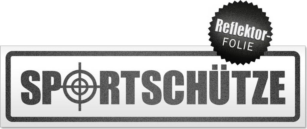 Sportschütze Magnetschild Schild magnetisch