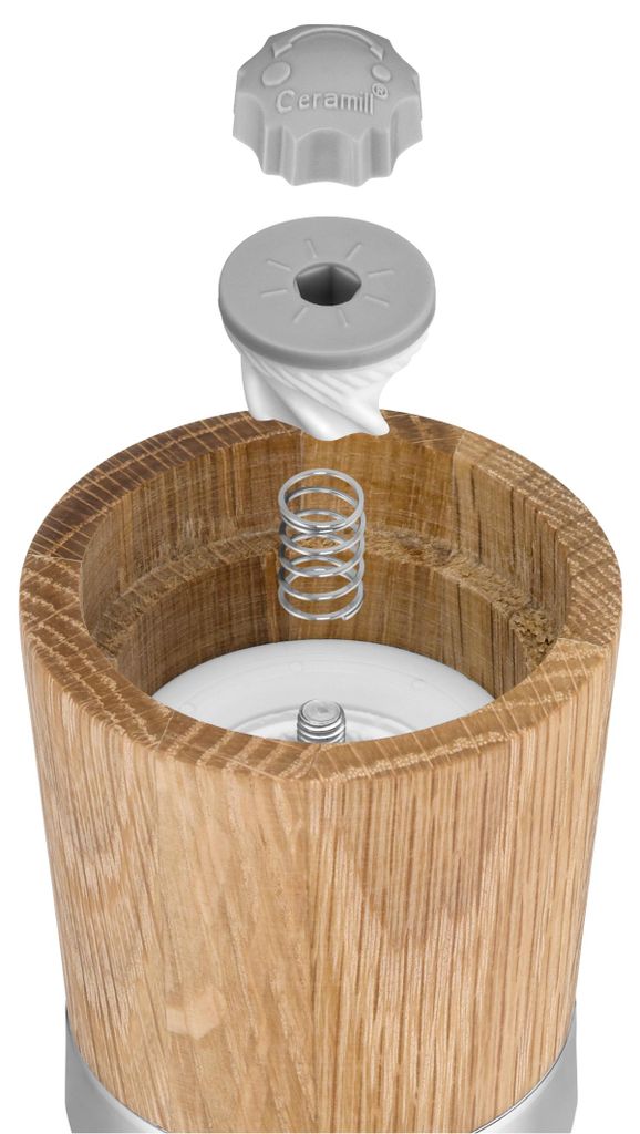 WMF 0652314500, Priehľadná, Sklo, Nerezová oceľ, Drevo, Obrázok produktu 