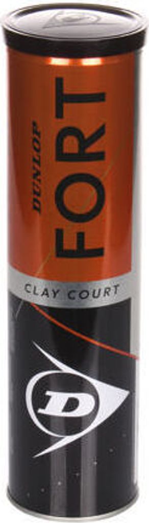 Dunlop Fort Clay Court tenisové míče balení 4 ks Obrázek produktu 
