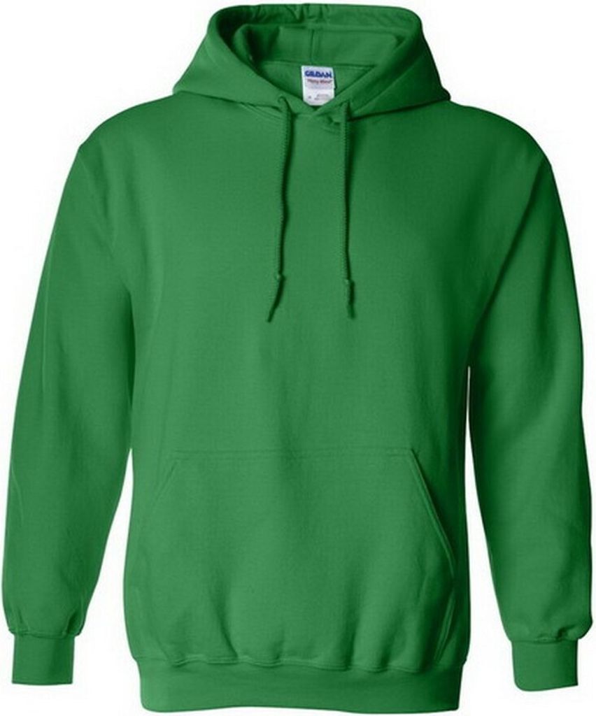Gildan Heavy Blend Uni Kapuzenpullover / Hoodie / Kapuzensweater BC468 (S) (Irisches Grün)