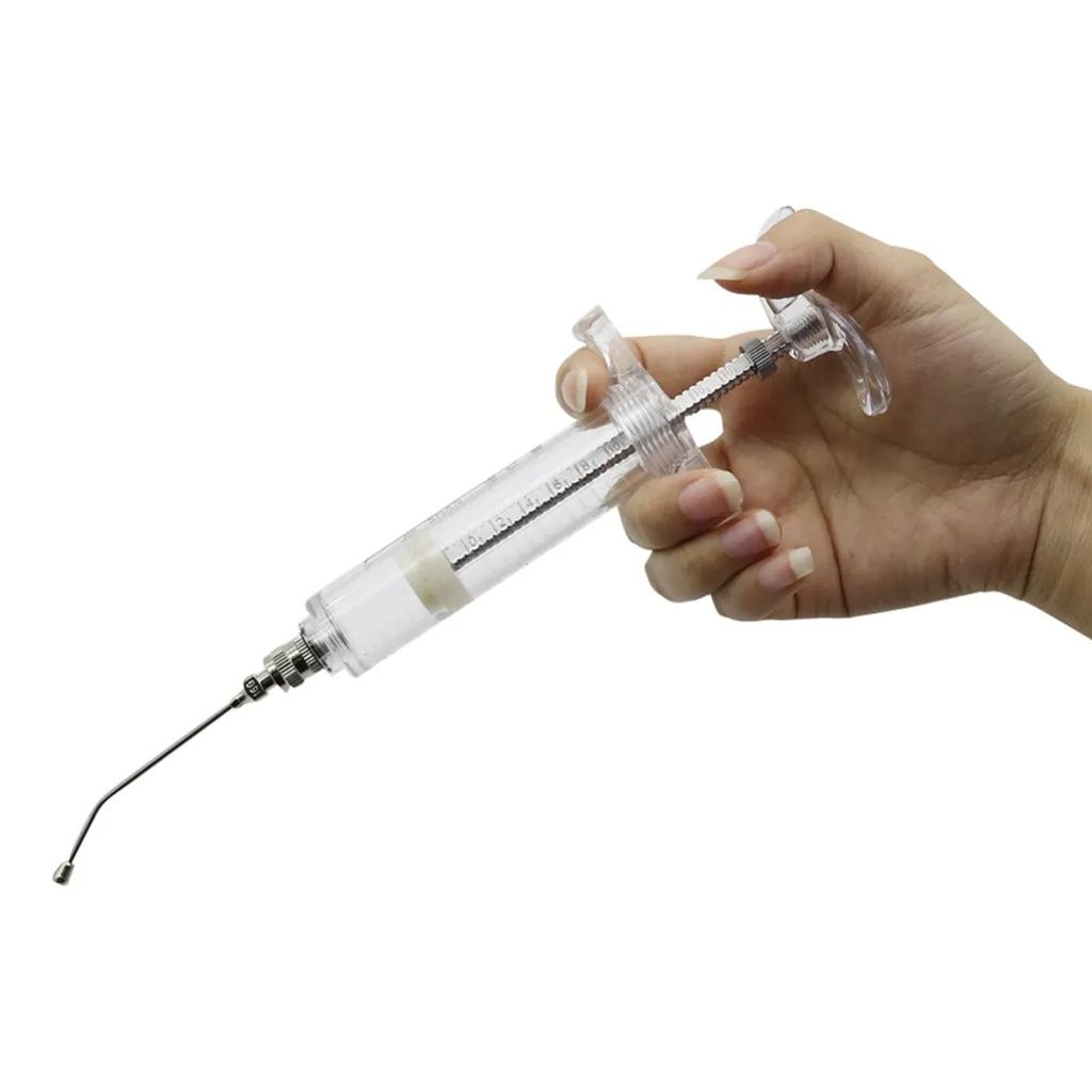 Handfütterungsspritze für Küken 20ml - Hochwertige Spritze aus Kunststoff und Edelstahl, passend für verschiedene Sonden.