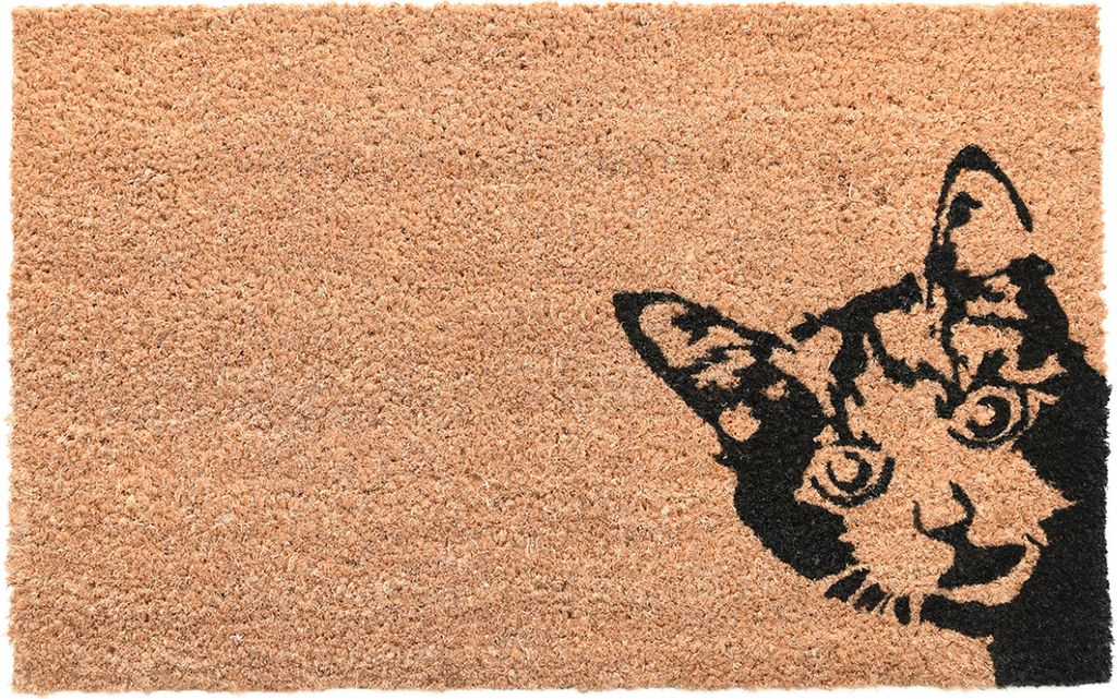 Landhaus Türmatte; Kokosmatte, Fussmatte Mietze KATZE Produktbild 