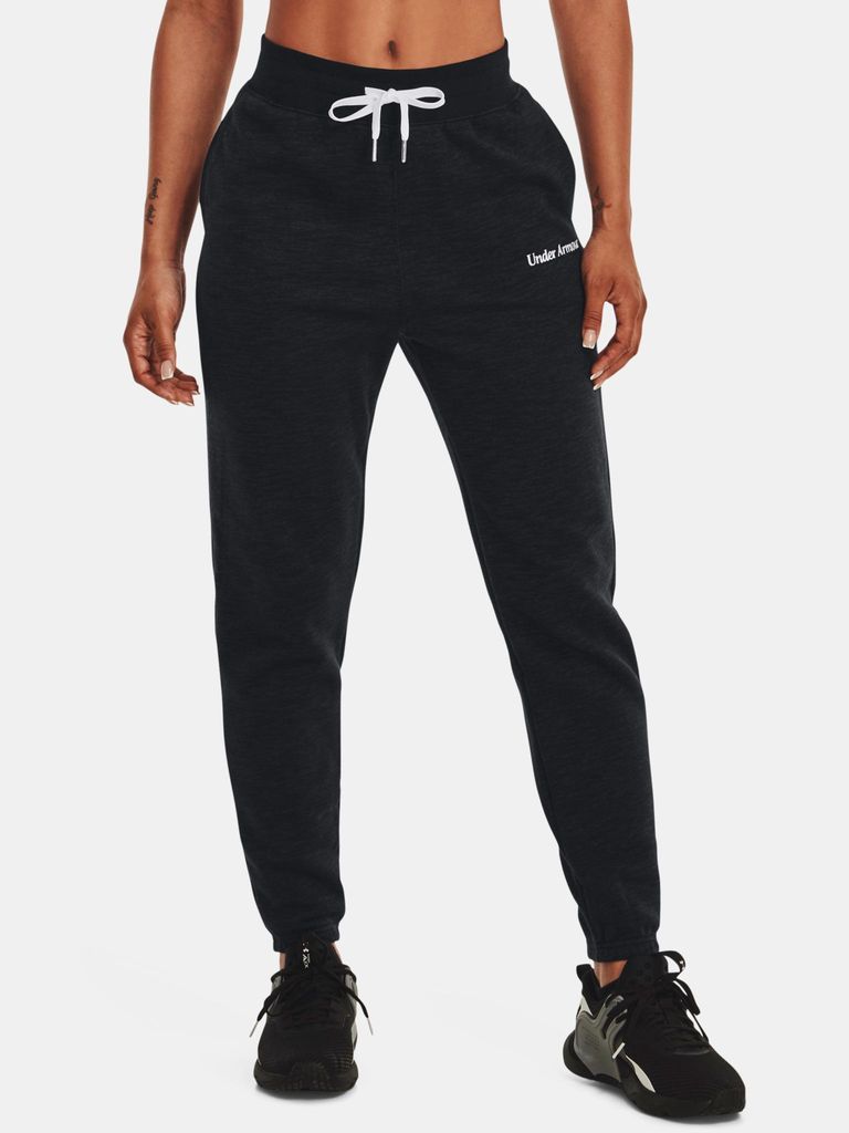 Under Armour Jogginghose Essential Script Pant-Schwarz 1374105-001__LG