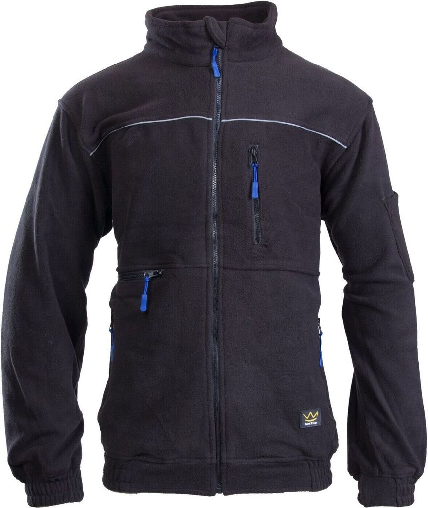 Seven Kings Brixton Softshell POLAR TOPAZ Arbeitsjacke Warnjacke Fleecefutter Größe: XL