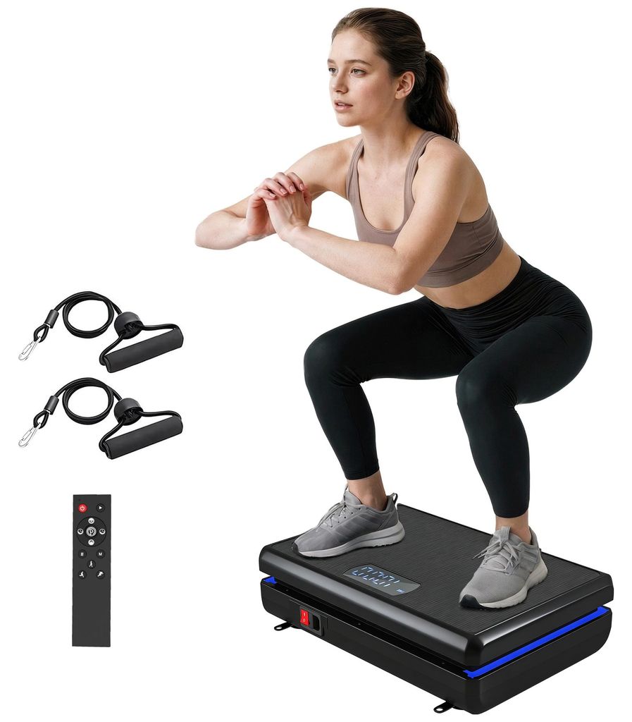 SPORTNOW Vibrationsplatte Rüttelplatte mit 120 Produktbild 