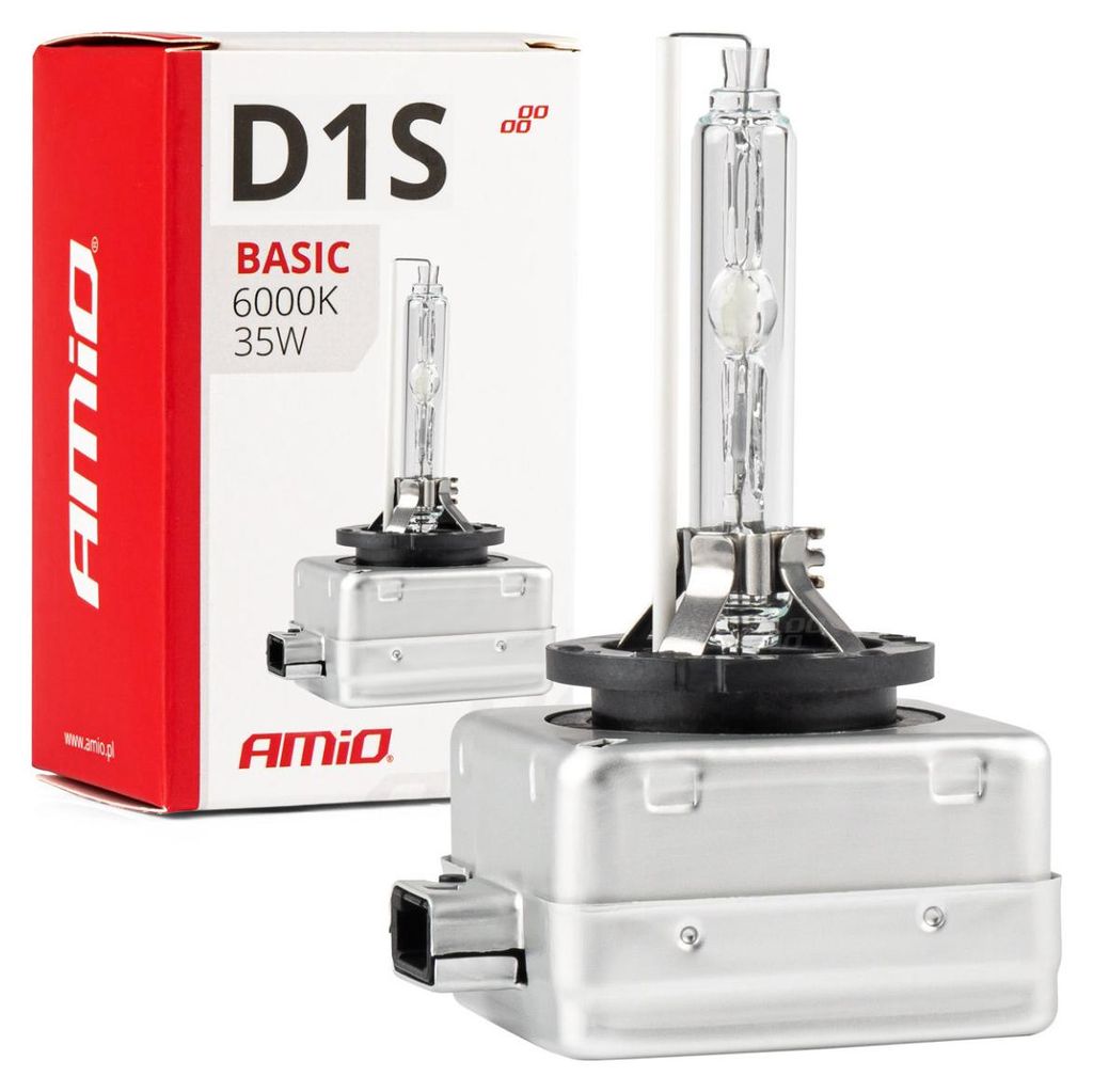 Xenonlampe D1S 35W 6000K 12V Amio Produktbild 