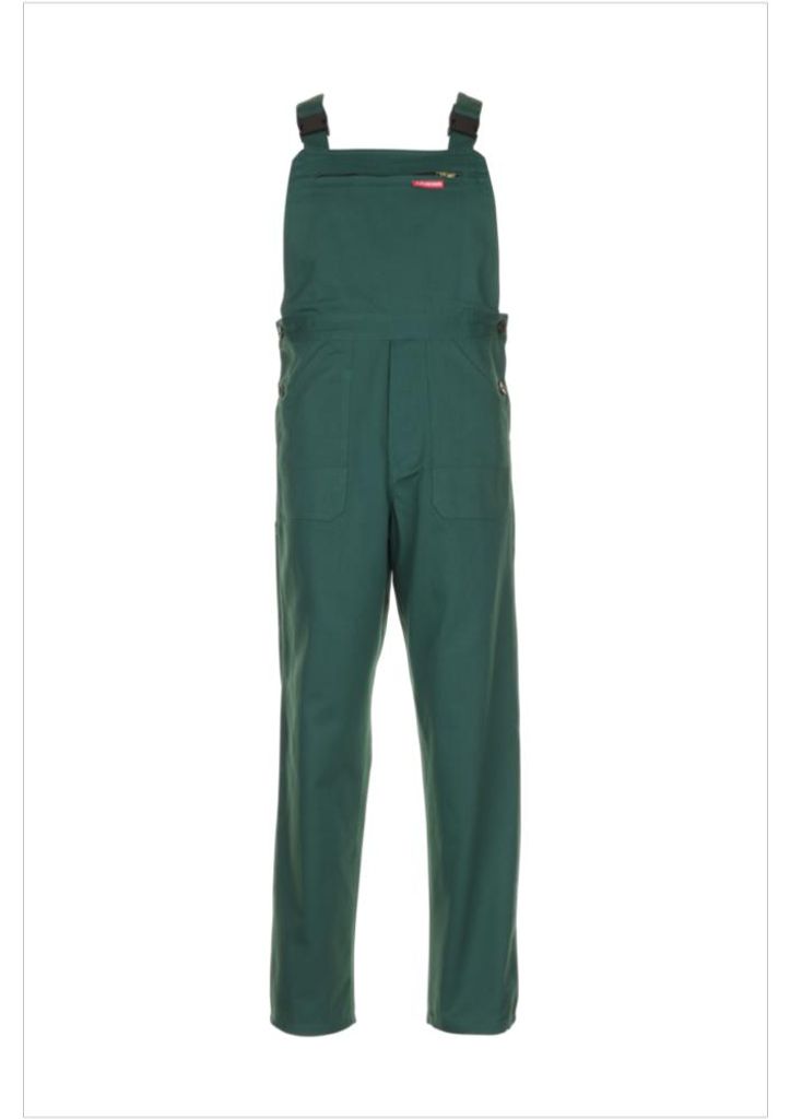 Planam  BW 270 Latzhose grün Gr. 54, 1533054 Produktbild 