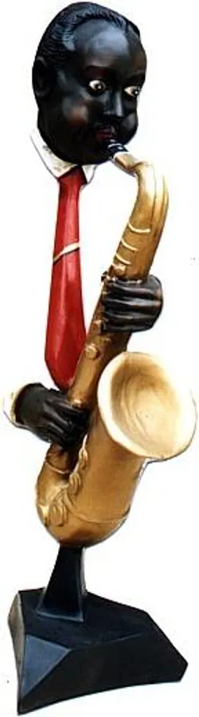 Sculpture moderne décorative en plastique durable - Coloris au choix