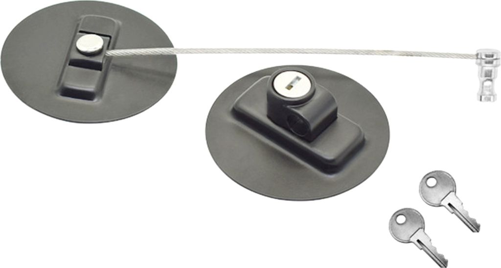 Robustes Sicherheitsschloss lagenfreier Antikorrosionstür/Fenster/Kühlschrankzubehör Nicht-Drop-Kinder-Sicherheitsschloss für Zuhause-2