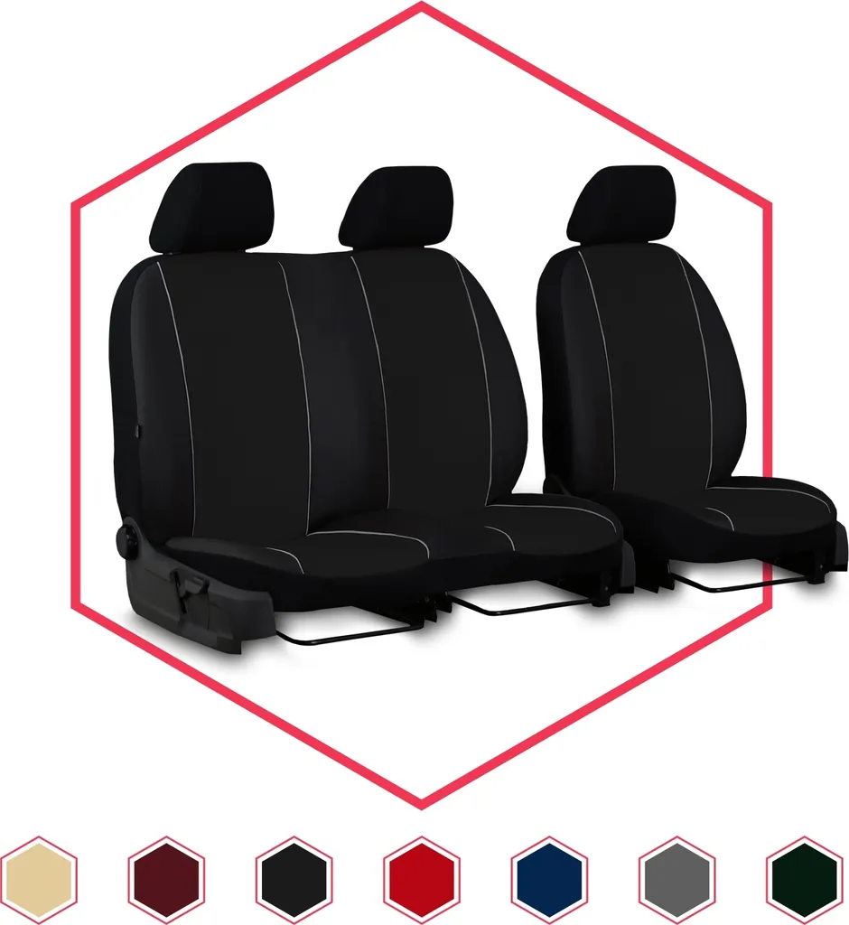 Fodere Sedili Peugeot Boxer I 1+2 BUS Nero - Tradizione e Robustezza