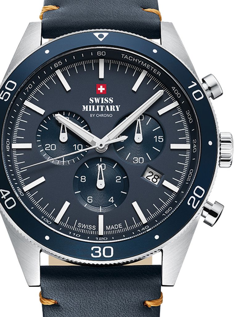 Swiss Military SM34079.05 Chronograph 43mm 10ATM