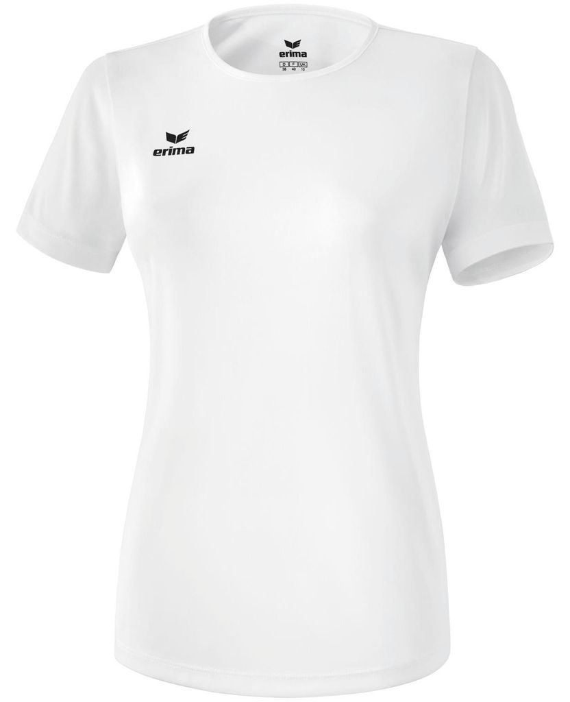 Erima Teamsport Funktions T-Shirt Damen - New White