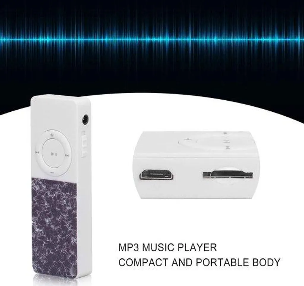 Lecteur audio numérique pour Étudiants et Enfants - Musique Hi-Fi Noir